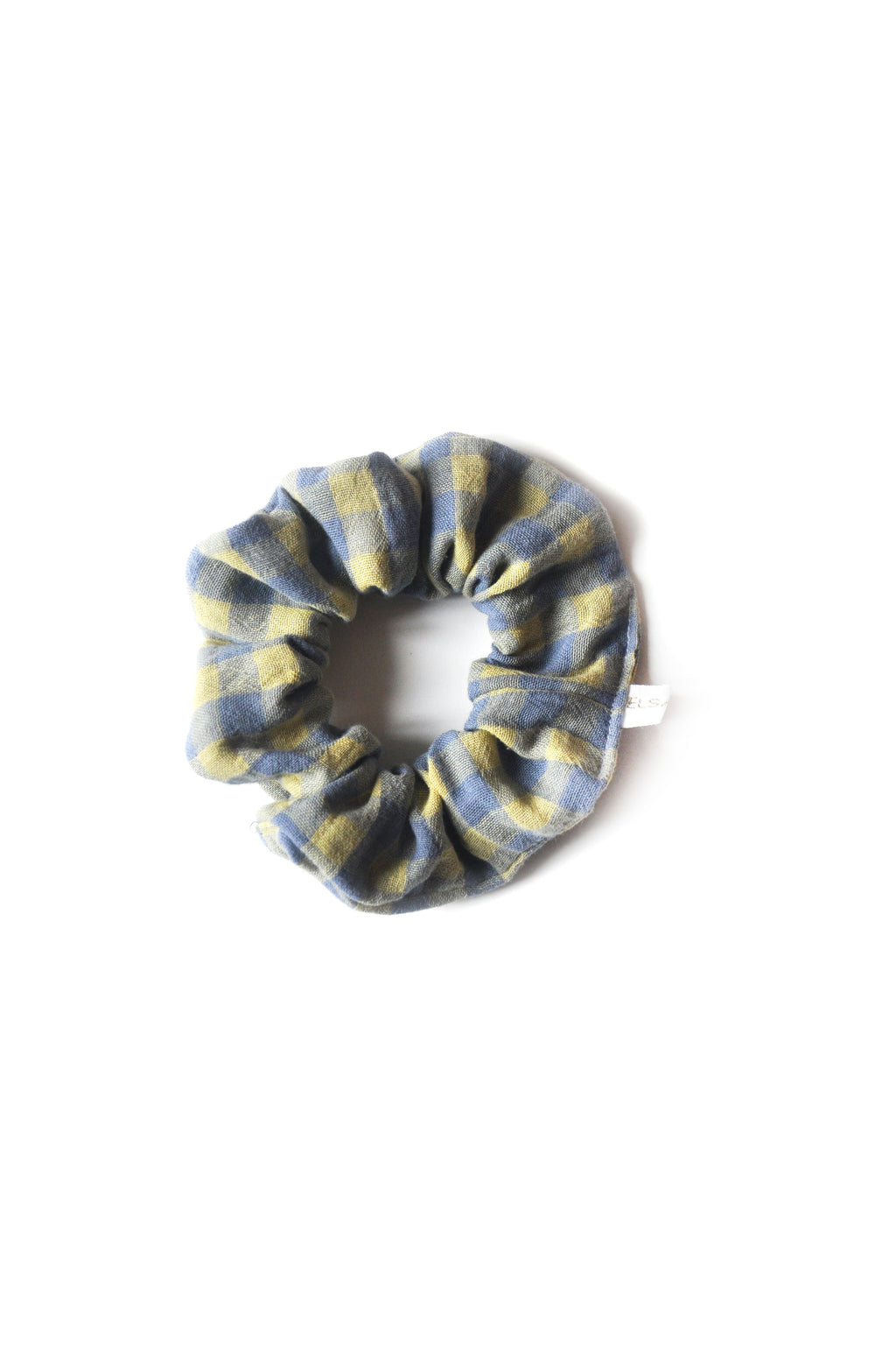 CHOUCHOU GAZE VICHY BLEU LIME