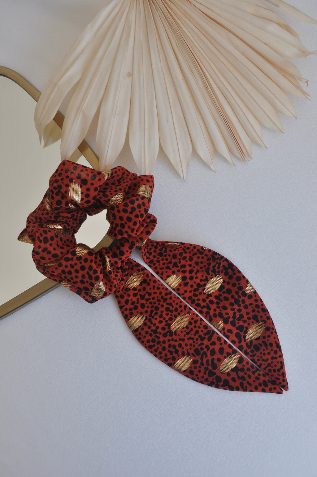 FOULCHIE LEOPARD ROUGE GOLD